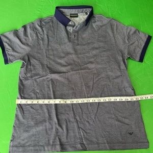 Brand new emporio armani purple polo size xxl